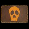 Faux Leather Engravable Patch - Round-Corner Rectangular Thumbnail