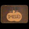 Faux Leather Engravable Patch - Round-Corner Rectangular Thumbnail