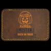 Faux Leather Engravable Patch - Round-Corner Rectangular Thumbnail