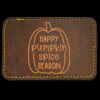 Faux Leather Engravable Patch - Round-Corner Rectangular Thumbnail