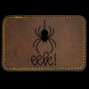 Faux Leather Engravable Patch - Round-Corner Rectangular Thumbnail