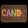 Faux Leather Engravable Patch - Round-Corner Rectangular Thumbnail