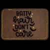 Faux Leather Engravable Patch - Round-Corner Rectangular Thumbnail