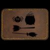 Faux Leather Engravable Patch - Round-Corner Rectangular Thumbnail