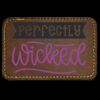 Faux Leather Engravable Patch - Round-Corner Rectangular Thumbnail