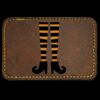 Faux Leather Engravable Patch - Round-Corner Rectangular Thumbnail