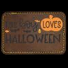 Faux Leather Engravable Patch - Round-Corner Rectangular Thumbnail