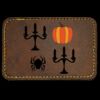 Faux Leather Engravable Patch - Round-Corner Rectangular Thumbnail