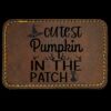 Faux Leather Engravable Patch - Round-Corner Rectangular Thumbnail