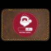 Faux Leather Engravable Patch - Round-Corner Rectangular Thumbnail