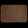 Faux Leather Engravable Patch - Round-Corner Rectangular Thumbnail
