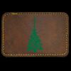 Faux Leather Engravable Patch - Round-Corner Rectangular Thumbnail