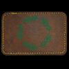 Faux Leather Engravable Patch - Round-Corner Rectangular Thumbnail