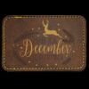 Faux Leather Engravable Patch - Round-Corner Rectangular Thumbnail