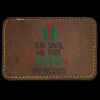 Faux Leather Engravable Patch - Round-Corner Rectangular Thumbnail