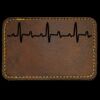Faux Leather Engravable Patch - Round-Corner Rectangular Thumbnail