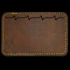 Faux Leather Engravable Patch - Round-Corner Rectangular Thumbnail