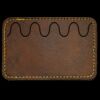 Faux Leather Engravable Patch - Round-Corner Rectangular Thumbnail