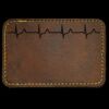 Faux Leather Engravable Patch - Round-Corner Rectangular Thumbnail