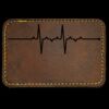 Faux Leather Engravable Patch - Round-Corner Rectangular Thumbnail