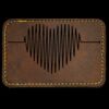 Faux Leather Engravable Patch - Round-Corner Rectangular Thumbnail