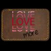 Faux Leather Engravable Patch - Round-Corner Rectangular Thumbnail