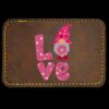 Faux Leather Engravable Patch - Round-Corner Rectangular Thumbnail