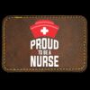 Faux Leather Engravable Patch - Round-Corner Rectangular Thumbnail