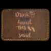Faux Leather Engravable Patch - Round-Corner Rectangular Thumbnail