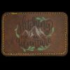 Faux Leather Engravable Patch - Round-Corner Rectangular Thumbnail