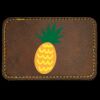 Faux Leather Engravable Patch - Round-Corner Rectangular Thumbnail