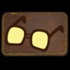 Faux Leather Engravable Patch - Round-Corner Rectangular Thumbnail