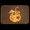 Faux Leather Engravable Patch - Round-Corner Rectangular Thumbnail