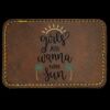 Faux Leather Engravable Patch - Round-Corner Rectangular Thumbnail