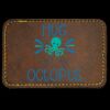 Faux Leather Engravable Patch - Round-Corner Rectangular Thumbnail