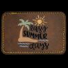 Faux Leather Engravable Patch - Round-Corner Rectangular Thumbnail
