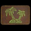 Faux Leather Engravable Patch - Round-Corner Rectangular Thumbnail