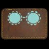 Faux Leather Engravable Patch - Round-Corner Rectangular Thumbnail