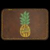 Faux Leather Engravable Patch - Round-Corner Rectangular Thumbnail