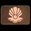 Faux Leather Engravable Patch - Round-Corner Rectangular Thumbnail