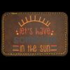 Faux Leather Engravable Patch - Round-Corner Rectangular Thumbnail