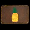 Faux Leather Engravable Patch - Round-Corner Rectangular Thumbnail