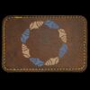 Faux Leather Engravable Patch - Round-Corner Rectangular Thumbnail