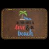 Faux Leather Engravable Patch - Round-Corner Rectangular Thumbnail