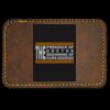 Faux Leather Engravable Patch - Round-Corner Rectangular Thumbnail
