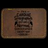 Faux Leather Engravable Patch - Round-Corner Rectangular Thumbnail
