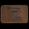 Faux Leather Engravable Patch - Round-Corner Rectangular Thumbnail