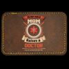 Faux Leather Engravable Patch - Round-Corner Rectangular Thumbnail