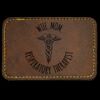 Faux Leather Engravable Patch - Round-Corner Rectangular Thumbnail