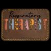Faux Leather Engravable Patch - Round-Corner Rectangular Thumbnail